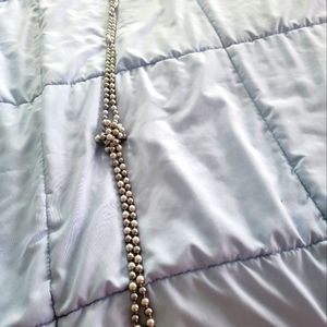 Roman Grey Faux Pearls